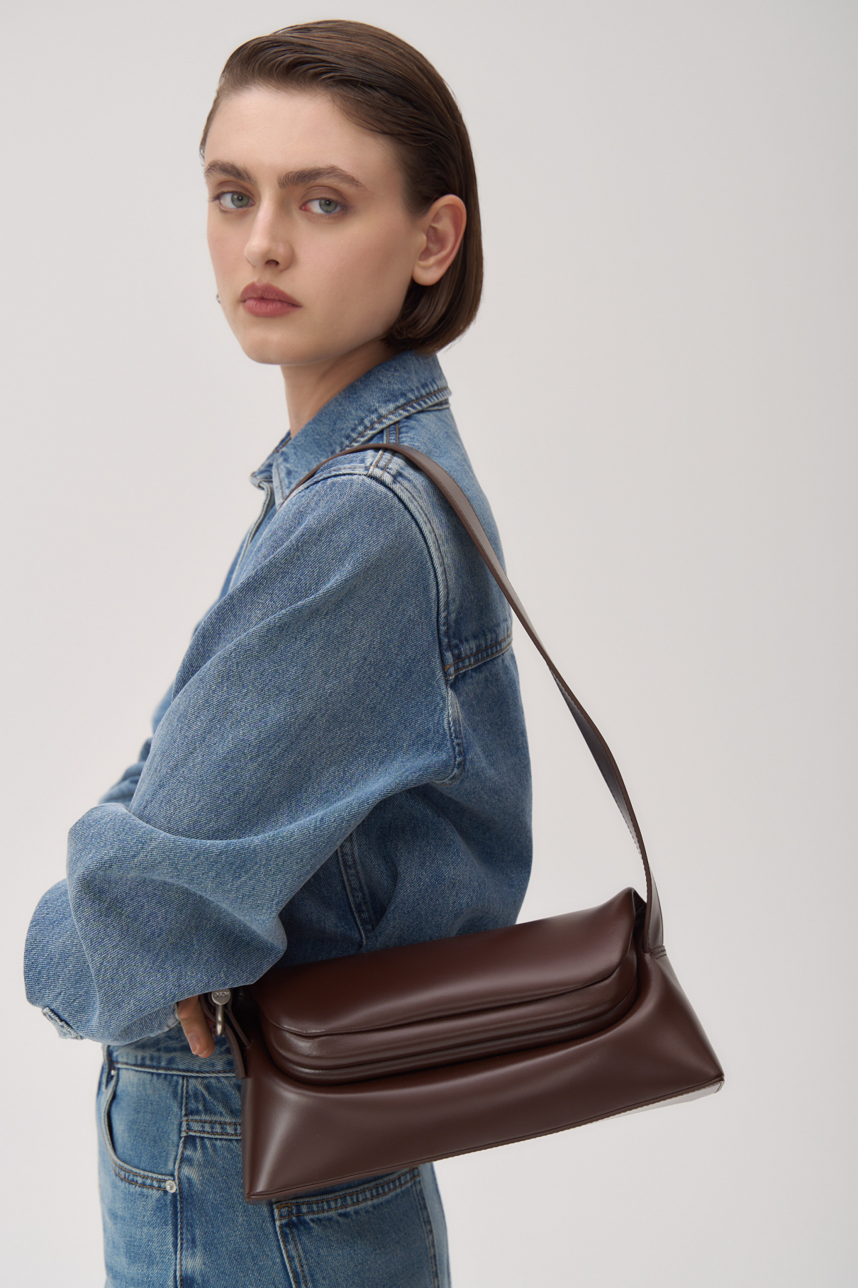 Сумка FOLDER BROT Шоколадный коричневый