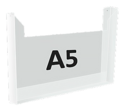 Карман А5 объемный горизонтальный Пэт 1 мм