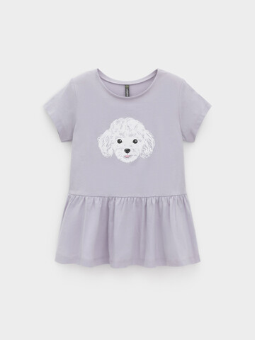 туника  для девочки  КР 302881/сиреневый 3710 к647