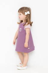 сарафан  для девочки  КР 5913/насыщенный виноград к523