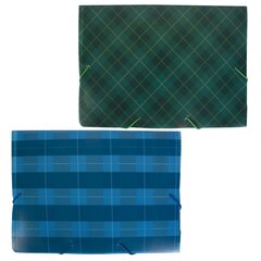 
          Папка на резинке Sahand, A4, 240х330х33 мм, 600 мкм, ассорти, матовая, "Scotch series"