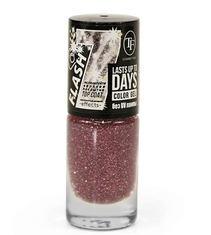 TF Лак для ногтей COLOR GEL FLASH тон 357 Красная вспышка 8мл