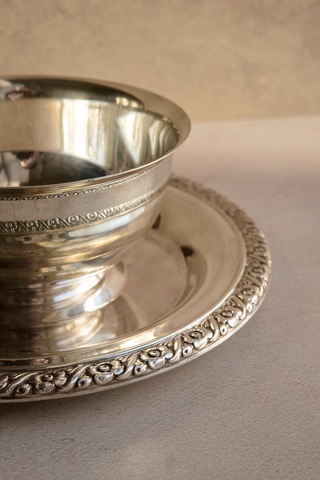 Винтаж Соусник, блюдо для ягод