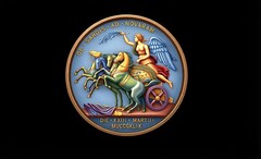 Силиконовый молд № 2282 Медальон 
