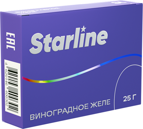 Табак Starline - Виноградное желе, 25 грамм