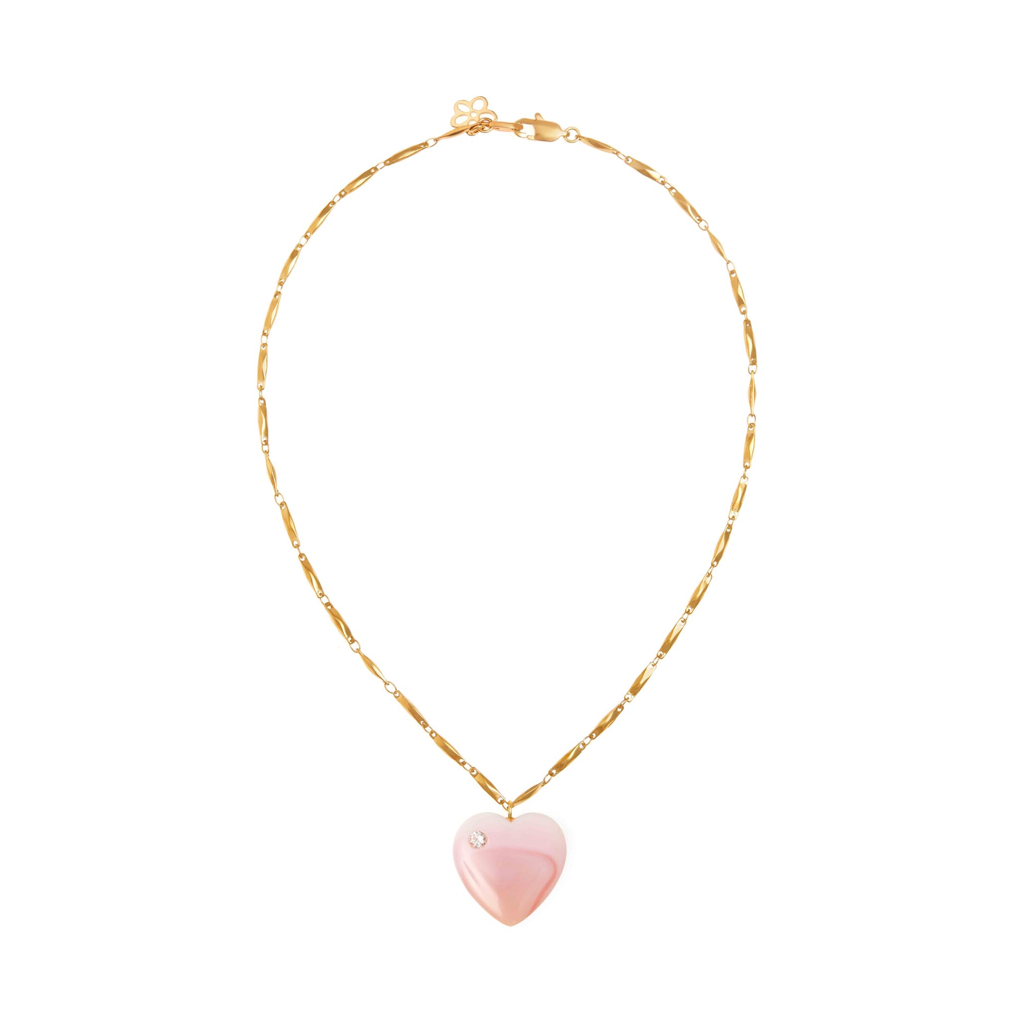 NOTTE Колье Sweet Nothing Necklace - Pink Shell