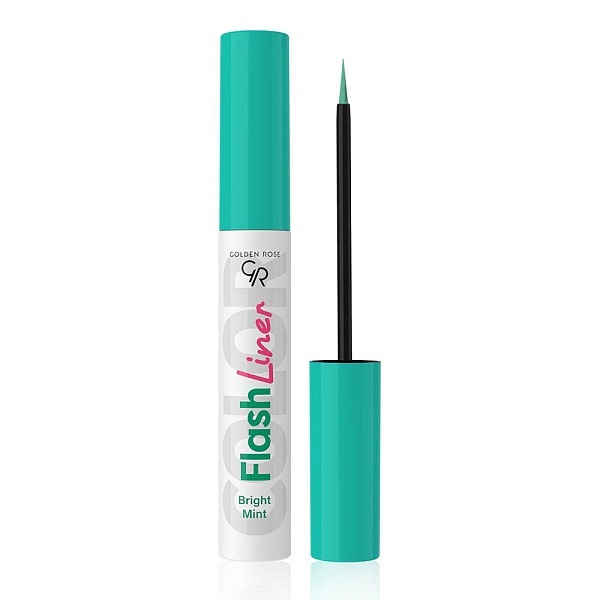 Golden Rose Подводка FLASH LINER COLORED тон 101_BRIGHT MINT ярко-мятный