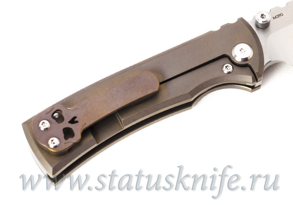Нож Street Tanto Full Ti Bronze Ramon Chaves