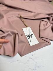 Костюмно-плательный однотонный джерси (ACNE STUDIOS, 70%вискоза/25%нейлон/5%эластан, Пыльная роза лета, 146, 320 гр/м2)