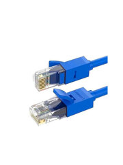 Кабель сетевой  UGREEN NW102 (11206) Cat 6 8-Core U/UTP Ethernet Cable. Длина: 20м. Цвет: синий