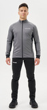 Костюм для лыж и зимнего бега Nordski Core Grey/Black мужской