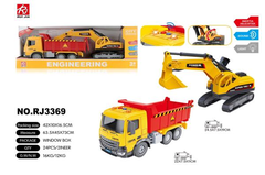 Камаз+экскаватор муз свет инерция 42*17