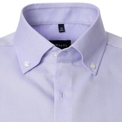 Сорочка мужская Venti Modern Fit 144321500-900 из оксфорда лиловая