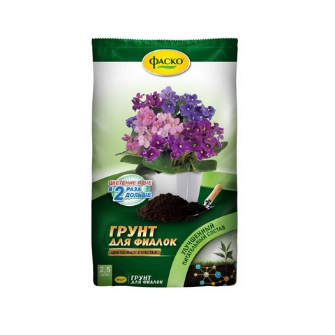 Грунт для фиалок «Цветочное счастье» (ФАСКО)