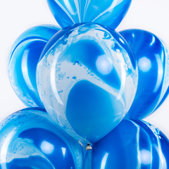 К 12''/30 см, Агат, Синий, 25 шт