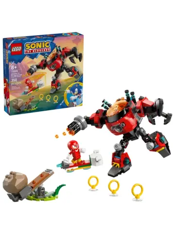 Конструктор Sonic 77005 Наклз против робота и Эггмана
