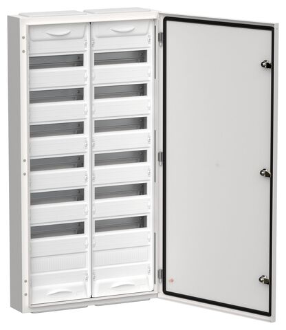 TITAN 5 Корпус мет. ЩРн-168 (2х84) 1085х570х140 IP54 бел IEK