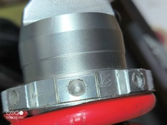 Амортизатор 280 мм для Yamaha XJ6 S/N Diversion 2009-2015 / Красный / УЦЕНКА