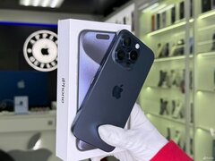 iPhone 15 Pro, 128 ГБ, SIM + eSIM, б/у