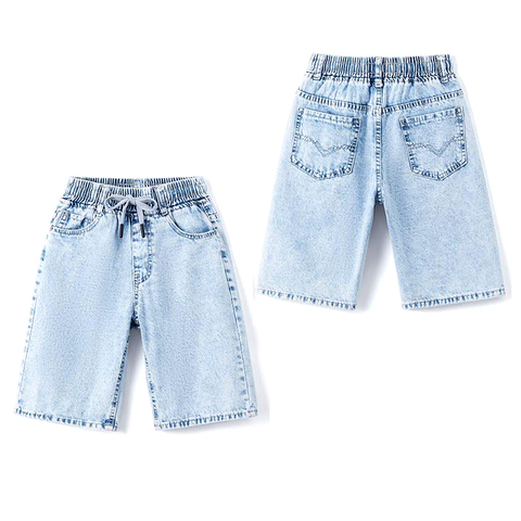 Бриджи джинсовые м (7-12) 260419-QF210