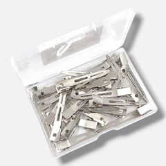 Зажимы для волос IPARIKMAHER металлические маленькие 45 мм 24 шт