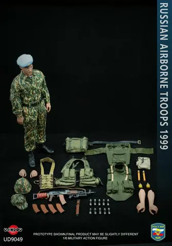 Фигурка 1/6 Российский десантник ВДВ в Югославии 1999