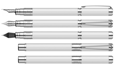 Ручка перьевая Waterman Perspective White CT, F (S0944560)