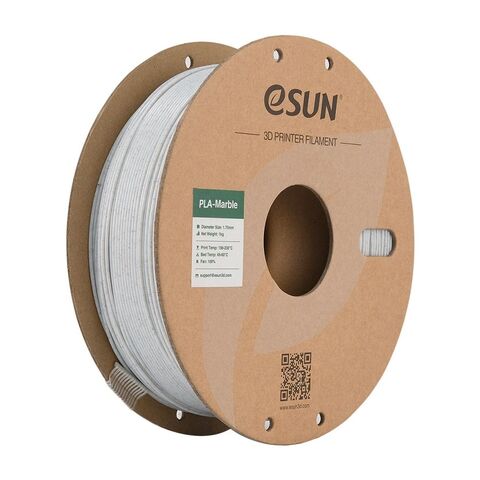 Пластик для 3D-печати eSUN PLA-Marble, 1.75 мм, 1 кг, серый, PLA-MB175H1P1