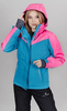 Горнолыжная куртка Nordski Extreme Blue/Pink женская