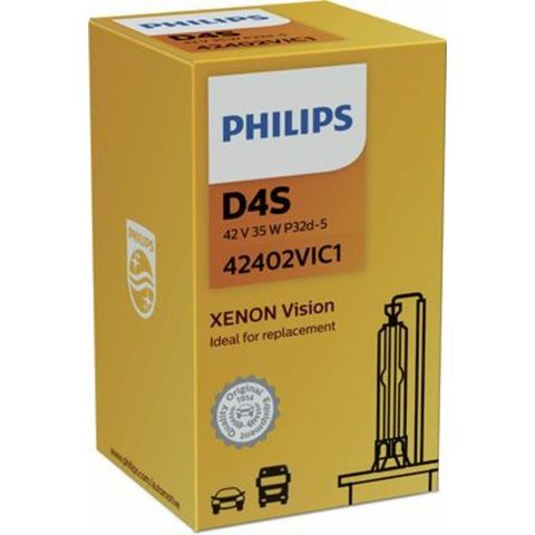 Лампа ксеноновая D4S PHILIPS 1 шт. P32D-5 42402VIC1