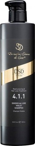 Шампунь от желтизны DSD De Luxe 4.1.1 Violet Shampoo 500 мл