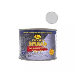 Грунт-эмаль на ржавчину 3 в 1 Новбытхим серая