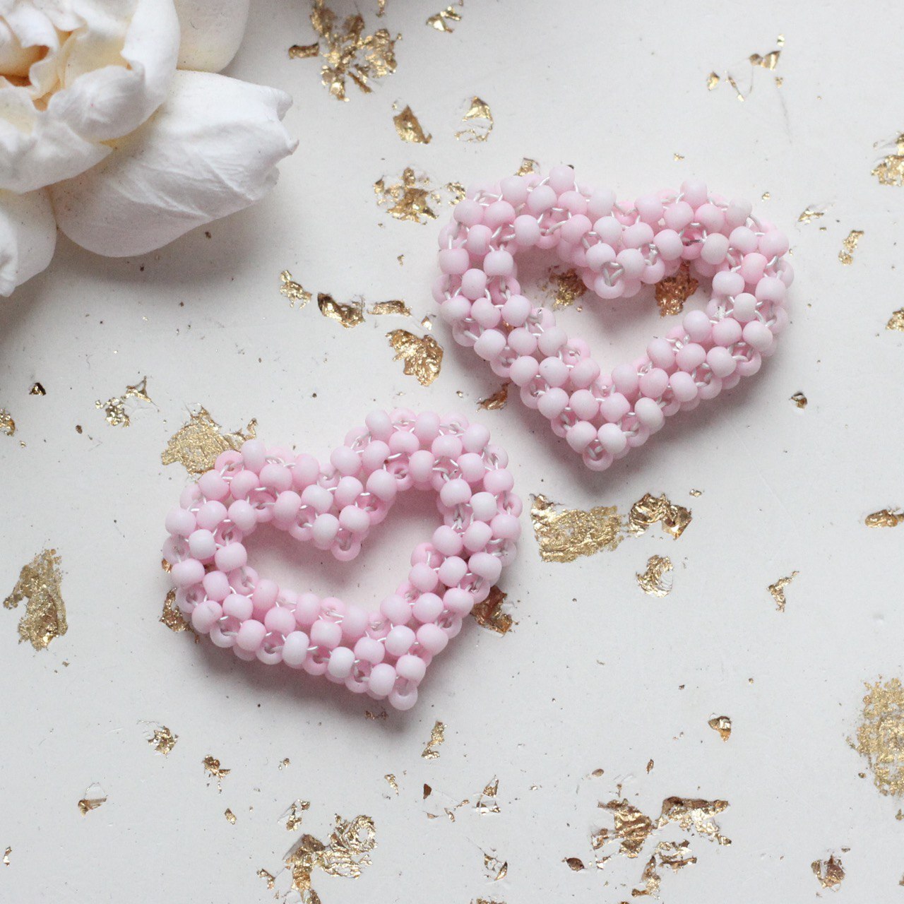 Сердечко из бисера