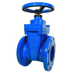 Задвижка чугунная с обрезиненным клином 30ч39р DN 100 PN 16, EPDM до 150 градусов, SL14, ЛМЗ Семенов