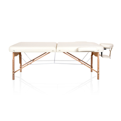 Массажный складной стол Mizomed Premium Pro 2 XL (80см) кремовый