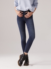 Женские облегающие джинсы с завышенной талией Levi's 721 High Rise Skinny 18882-0771, Утепленные