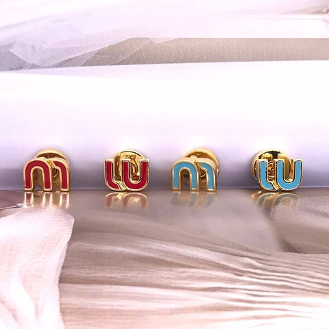 Серьги Miu Miu
