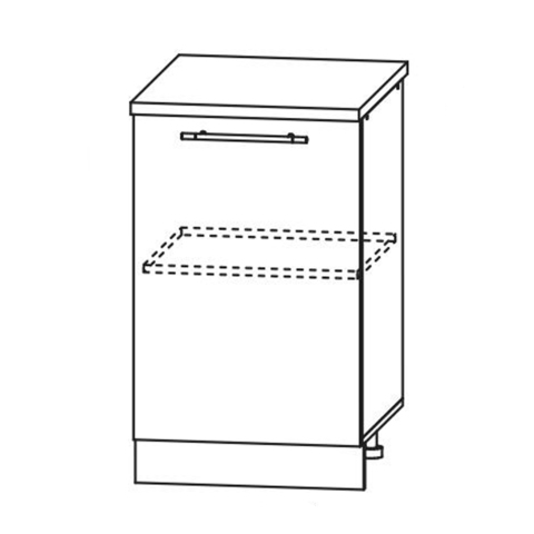 Кухня Страйп Шкаф нижний ШН 500