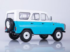 UAZ-31514 blue-white 1:18 Start Scale Models (SSM)