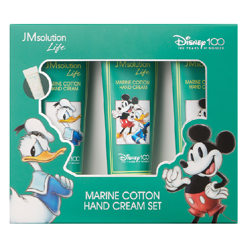 Набор кремов для рук JM Solution Disney Marine Cotton Hand Cream Set, 3шт*50мл