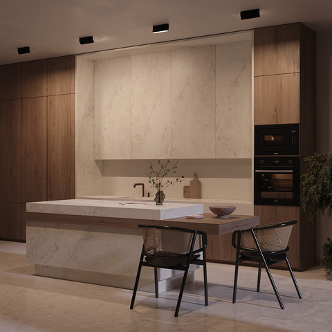 Накладной светодиодный светильник Maytoni Basis Rot C133CL-12W4K-B