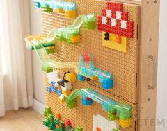 Набор строительных блоков из 563 частей