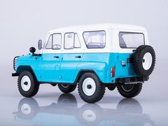 UAZ-31514 blue-white 1:18 Start Scale Models (SSM)