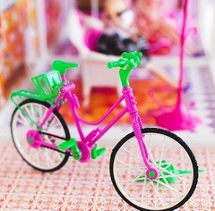 PAREMO Двухэтажный кукольный дом (4 комнаты, 3 куклы) (PPCD116-02)