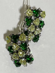 Пруса (серьги из серебра)