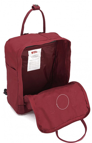 Картинка рюкзак городской Fjallraven Kanken Laptop 13 326 Ox Red - 4