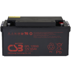 Аккумулятор CSB GPL12520