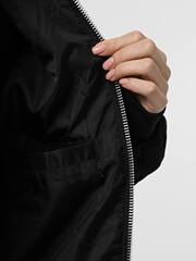 Бомбер Alpha Industries L-2B Hooded Gen II W Black (Черный)