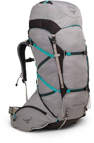 Картинка рюкзак туристический Osprey Ariel Pro 65 Voyager Grey - 1