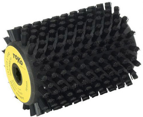 Картинка щетка Toko Rotary Brush Nylon Black (RC, чёрный нейлон 10 мм)  - 1